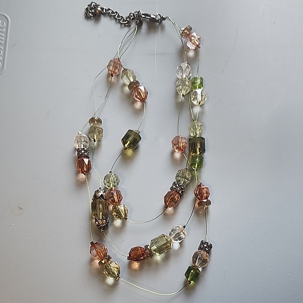 Elegant Multicolor Beaded Necklace